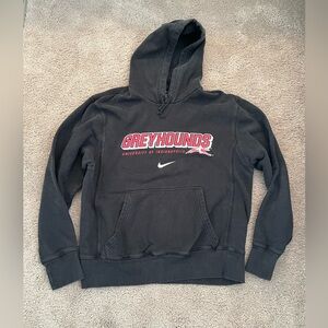 University of Indianapolis Greyhounds Black Hoodie Mens Large